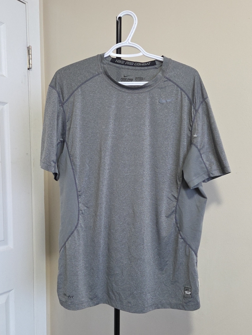 Nike Short Sleeve Gray Performance Tee